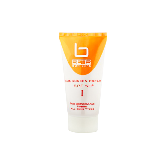 کرم ضد آفتاب SPF50 بتیس ۴۵ میلی لیتر - Betis Sunscreen SPF50 Cream 45ml