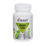 قرص بیوتین 1000 ایکس مارت 60 عدد - X Mart Biotin 1000 mcg 60 Tabs