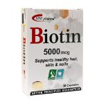 کپسول بیوتین 5000 اس تی پی فارما 30 عدد - STP Pharma Biotin 5000 Mcg 30 Caps