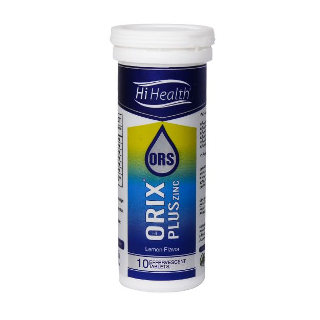 قرص جوشان اوریکس پلاس زینک های هلث 10 عدد - Hi Health Orix Plus Zinc 10 Effervescent Tabs