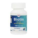 قرص بیوتین 1000 میکروگرم بنیان سلامت کسری 60 عدد - Bsk Biotin 1000 mcg 60 Tablets