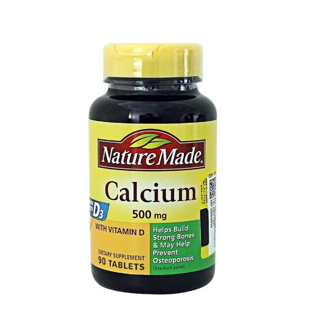 قرص کلسیم و ویتامین D3 نیچرمید ۹۰ عدد - Nature Made Calcium + Vitamin D3 90 Tabs