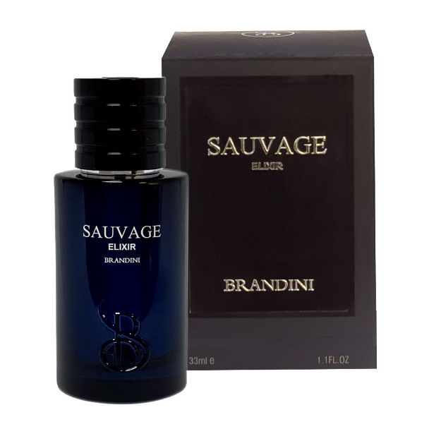 عطر جیبی مردانه برندینی مدل Sauvage Elixir حجم 33 میلی لیتر - Brandini Sauvage Elixir Perfume For Men 33 ml