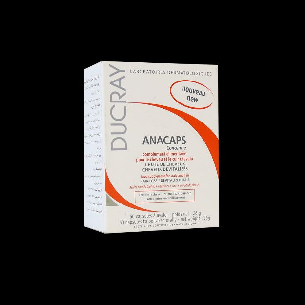 کپسول آناکپس دوکری ۶۰ عددی - Ducray Anacaps 60 Capsules