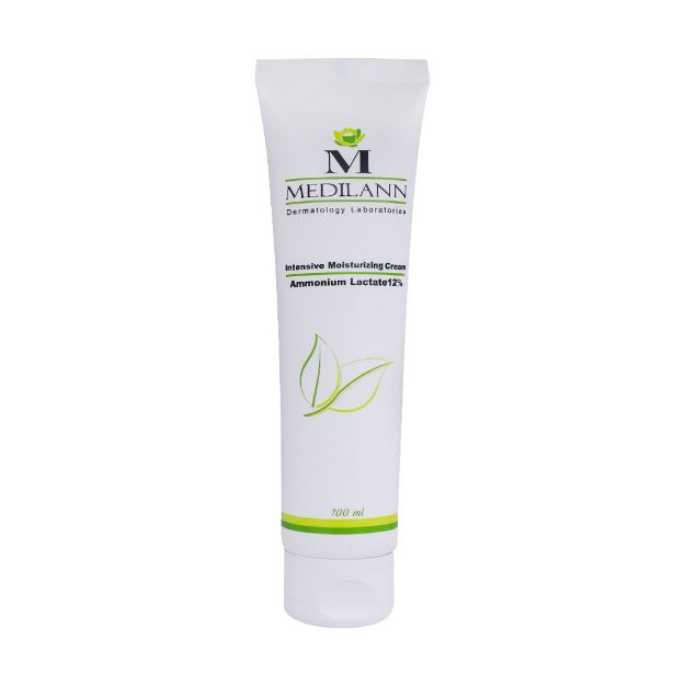 کرم مرطوب کننده قوی آمونیوم لاکتات 12 درصد مدیلن مناسب پوست های خشک و خیلی خشک - Medilann Intensive Moisturizing Ammonium lactate 12% Cream Dry And Very Dry Skin