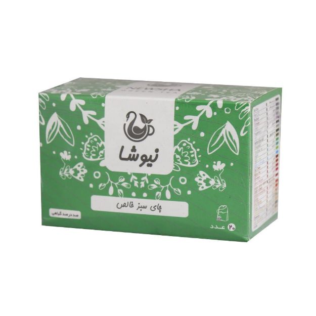 چای سبز کیسه ای نیوشا ۲۰ عددی - Newsha Green Tea 20 Teabag