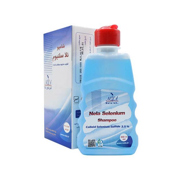 شامپو سلنیوم نلا ۲۰۰ میلی لیتر - Nela Selenium Shampoo 200 ml