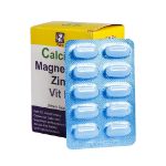 قرص کلسیم منیزیم زینک ویتامین D3 دینه 50 عدد - Dineh Calcium Magnesium Zinc Vit D3 50 Tablets