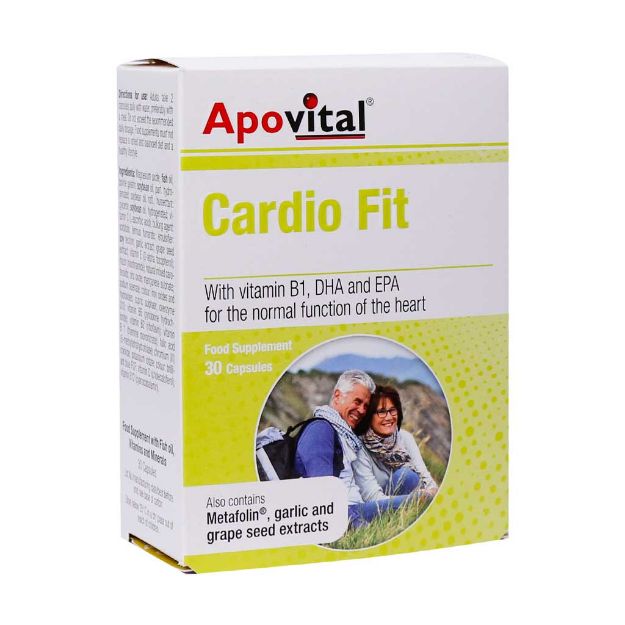 کپسول کاردیوفیت آپوویتال 30 عدد - Apovital Cardio Fit 30 Capsules