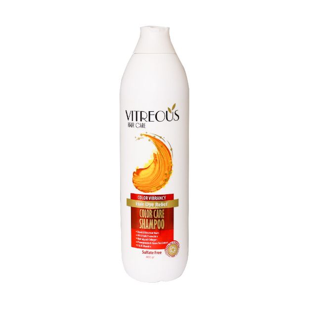 شامپو بدون سولفات ویتروس مخصوص موهای رنگ شده 400 گرم - Vitreous Color Vibrancy Shampoo 400 g