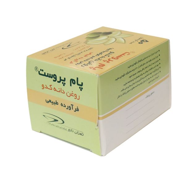 کپسول پام پروست روغن دانه کدو تهران دارو 50 عدد - Pumpkin Seed Oil Softgel 50 Caps