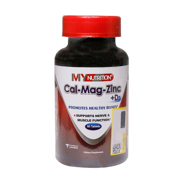 قرص کلسیم منیزیم زینک D3 مای نوتریشن 60 عدد - My Nutrition Cal-Mag-Zinc-D3 60 Tabs