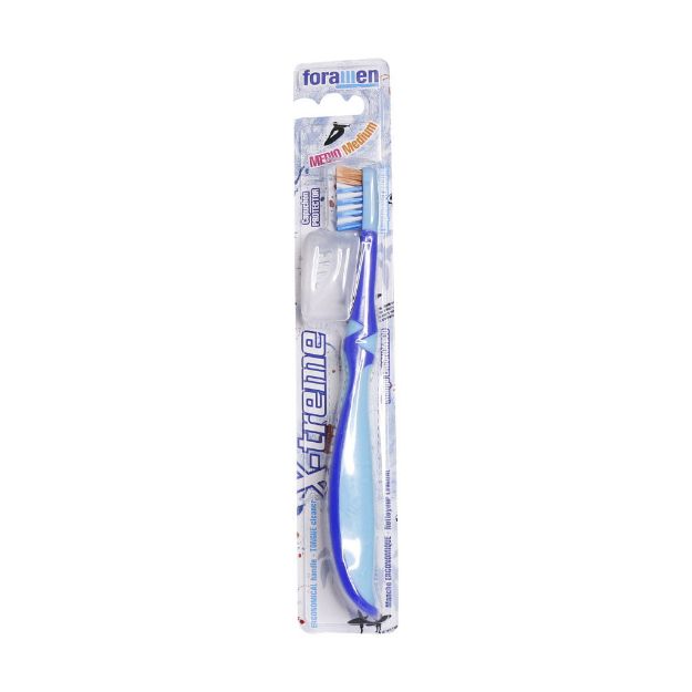 مسواک بزرگسالان ایکس تریم متوسط فورامن - Foramen X-treme Medium ToothBrush