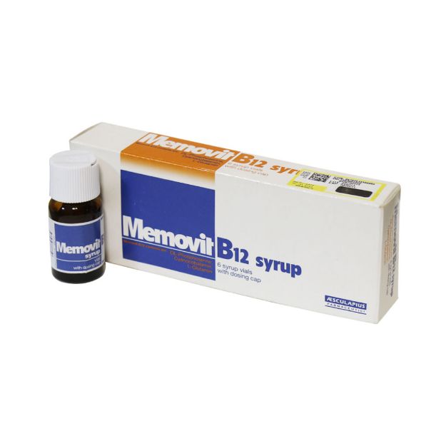 محلول خوراکی ممویت B12 آ اسکولاپیوس 6 ویال - Aesculapius Memovit B12 Syrup 6 vials