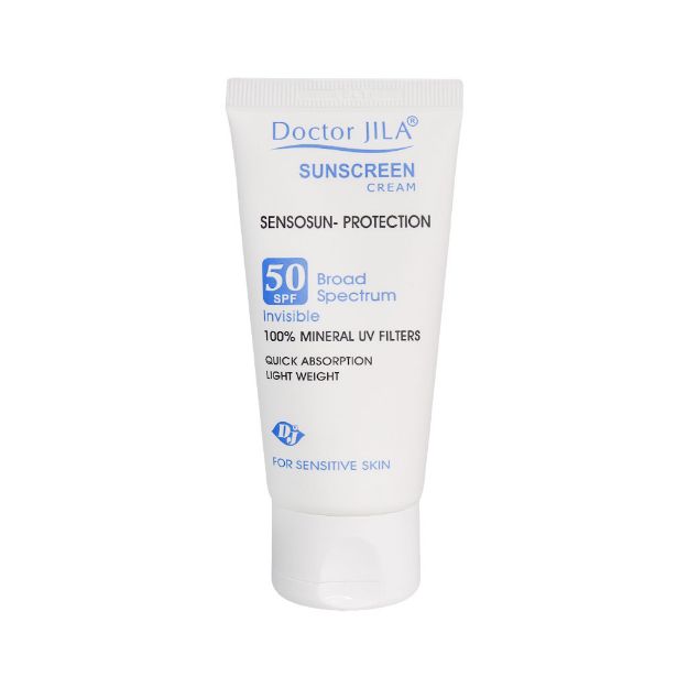 کرم ضد آفتاب سنسوسان پروتکشن SPF50 دکتر ژیلا 50 گرم - Doctor Jila Sesnosun Protection Sunscreen 50 g