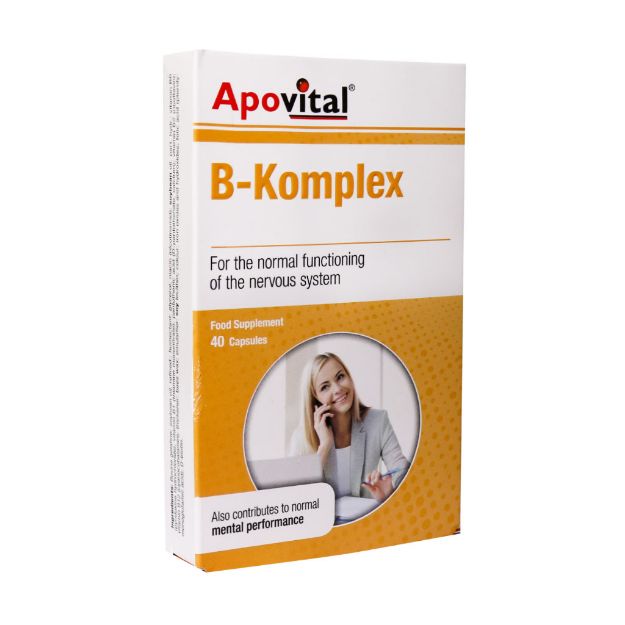 کپسول ب کمپلکس آپوویتال 40 عدد - Apovital B-Komplex 40 Caps