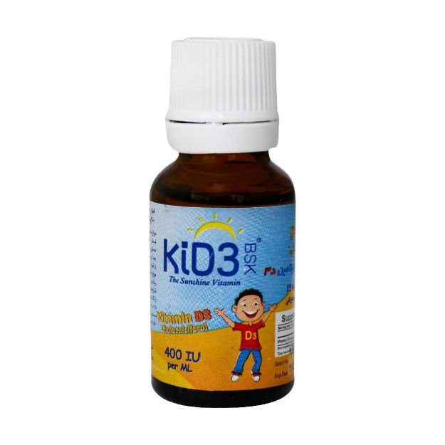 قطره کید ۳ بی اس کی ۱۵ میلی لیتر - BSK KiD3 Drops 15 ml