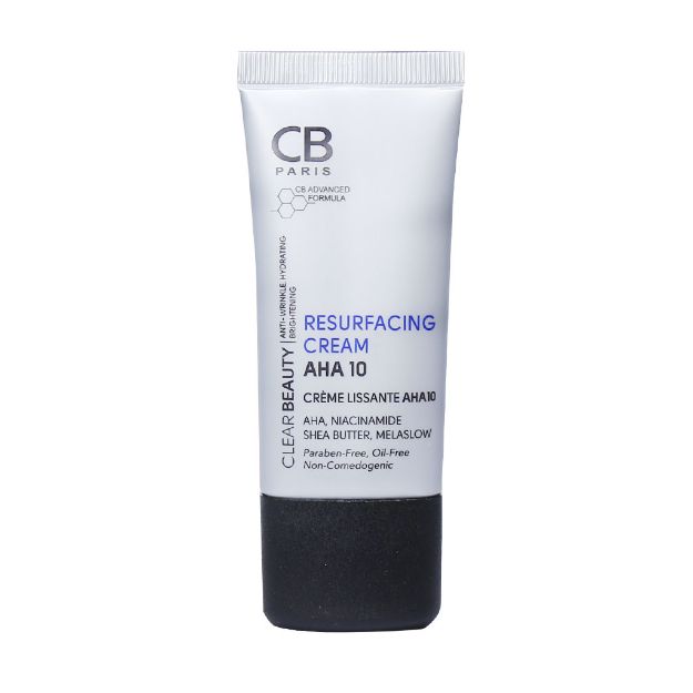 کرم لایه بردار AHA 10 درصد سی بی پاریس 30 میلی لیتر - CB Paris Resurfacing AHA 10 Cream 30 ml