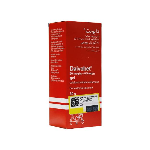 ژل موضعی دایوبت لئو فارما 30 گرم - Leo Pharma Daivobet Gel 30 g