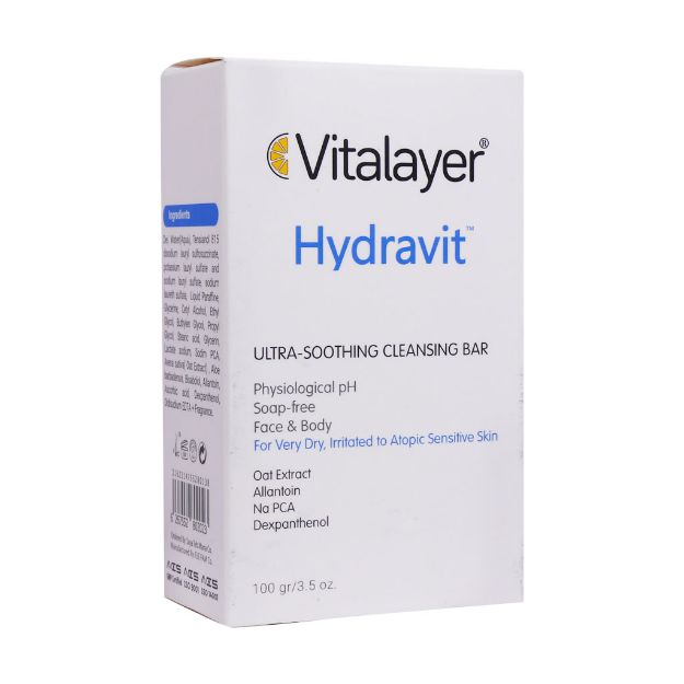 پن هیدارویت پوست حساس خشک و آسیب دیده ویتالیر 100 گرم - Vitalayer Hydravit Pain For Dry and Sensetive Skin 100 gr