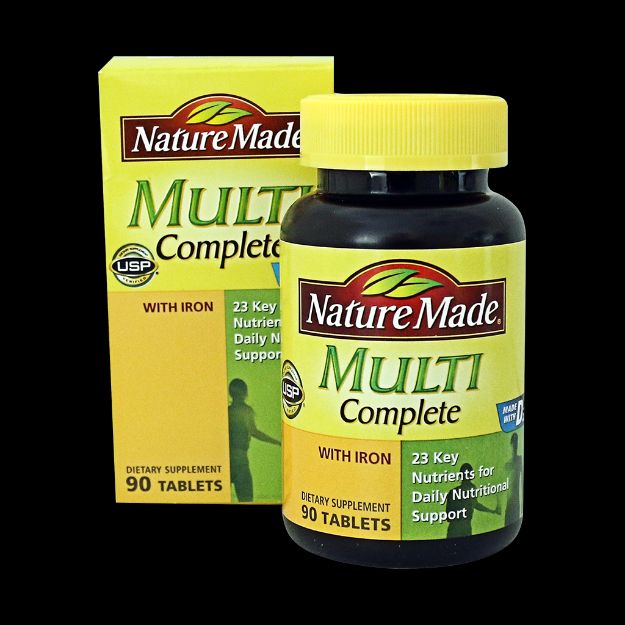 قرص مولتی کامپلیت نیچرمید ۹۰ عددی - Nature Made Multi Complete 90 Tabs