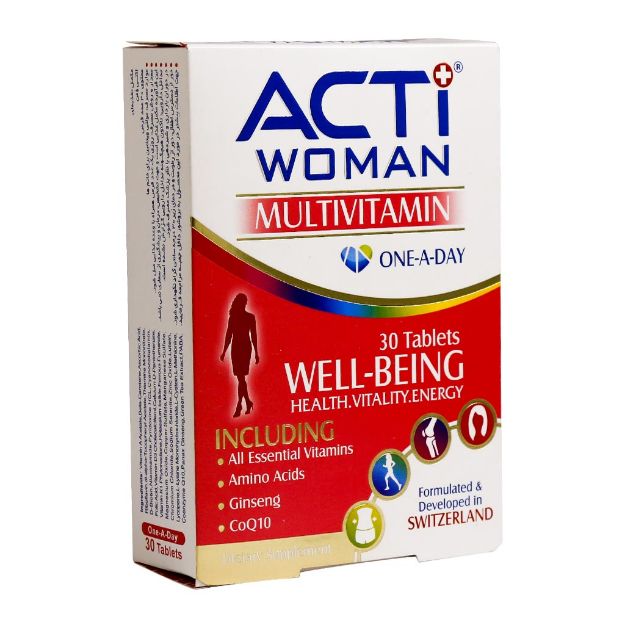 قرص مولتی ویتامین اکتی وومن لیبرتی 30 عدد - Liberty Acti Woman 30 Tabs