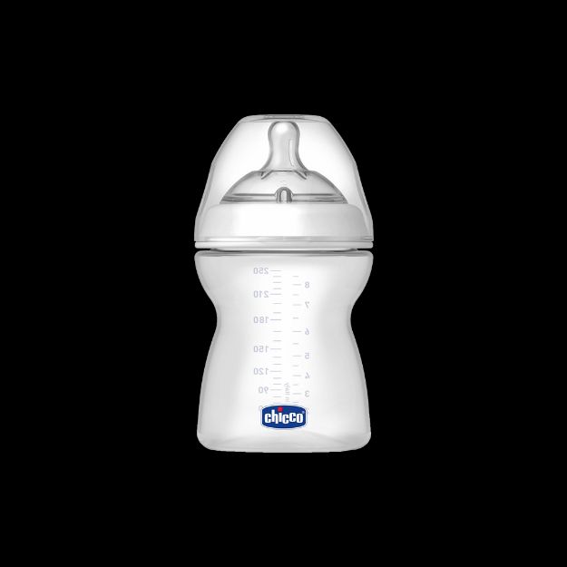 شیشه شیر استپ آپ ۴+ چیکو کد ۸۰۷۲۵ مناسب نوزادان بالای ۴ ماه - CHICCO Natural feeling step up 4+ Milk Bottle Code 80725