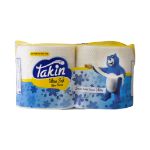 دستمال لوله ای بسیار نرم 4 لایه تکین - Takin Ultra Soft Toilet Tissues