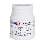 قرص کلسیم و ویتامین D3 یوروویتال - EurhoVital Calcium 600 mg and Vitamin D3 tabs