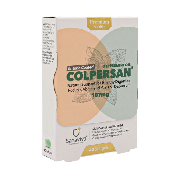 سافت ژل کلپرسان ساناویوا 40 عدد - Sanaviva Colpersan 40 Softgels