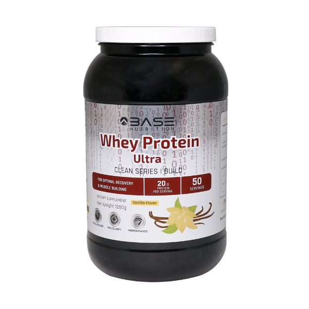 پودر وی پروتئین اولترا بیس نوتریشن 1200 گرم - Base Nutrition Whey Protein Ultra Powder 1200 g