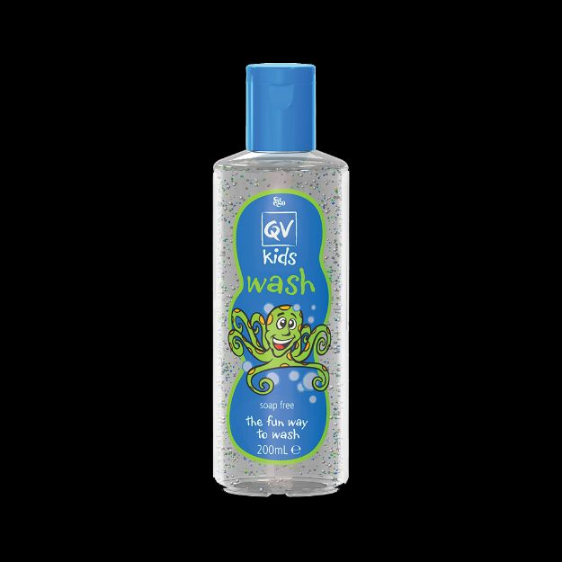 کیووی کیدز واش ایگو مناسب پوست های خشک و حساس ۲۰۰ میلی لیتر - Ego Qv Kids Wash For Dry And Sensitive Skins 200 ml