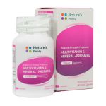 کپسول مولتی ویتامین و مینرال بارداری و شیردهی نیچرز پلنتی 60 عدد - Natures Plenty Prenatal Multivitamin And Mineral 60 Capsules