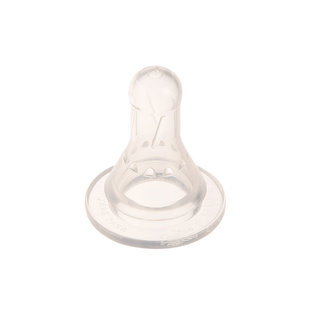 سر شیشه سر گرد سایز بزرگ پنبه ‌ریز مخصوص نوزادان ۶ تا ۱۸ ماه - Panberes Silicone Nipple Size Large For Baby 6 To 18 Months