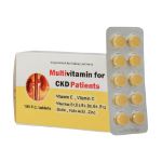 قرص مولتی ویتامین بیماران کلیوی دانا 100 عدد - Daana Multi Vitamin For CKD Patients 100 FC Tabs