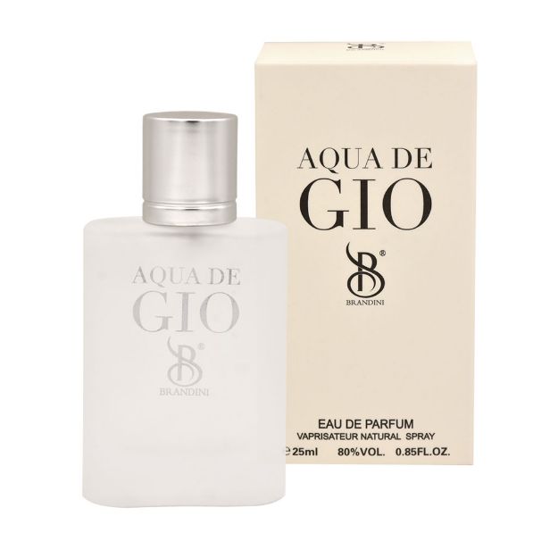 عطر جیبی مردانه برندینی مدل Aqua De Gio حجم 25 میلی لیتر - Brandini Eau De Parfum Aqua De Gio Spray 25 ml