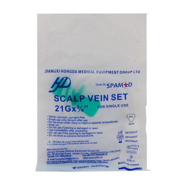 اسکالپ وین سبز اچ دی - HD Scalp Vein Set