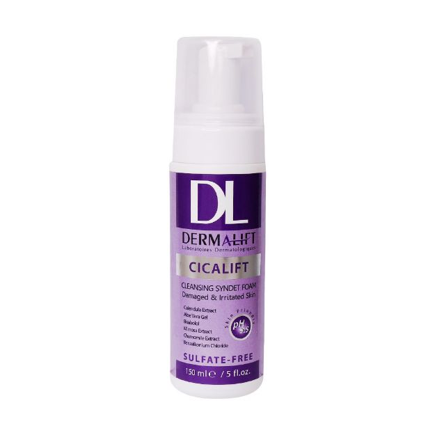 فوم شستشو صورت سیکالیفت درمالیفت مناسب پوست آسیب دیده 150 میلی لیتر - Dermalift Cicalift Cleansing Foam For Damaged Skin 150 ml