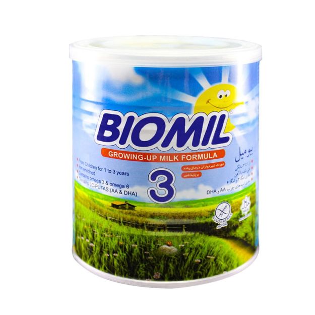 شیر خشک بیومیل ۳ فاسبل مناسب ۱ تا ۳ سالگی - Fassbel Biomil 3 Milk Powder Growing-Up Milk Formula From 1 to 3 Years