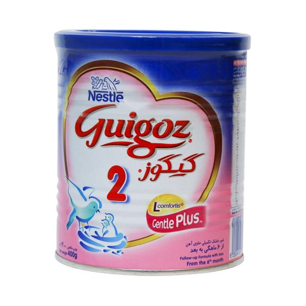 شیر خشک گیگوز ۲ نستله مناسب شیرخوران از ۶ تا ۱۲ ماه ۴۰۰ گرم - Nestle Guigoz 2 Milk Powder 400 g