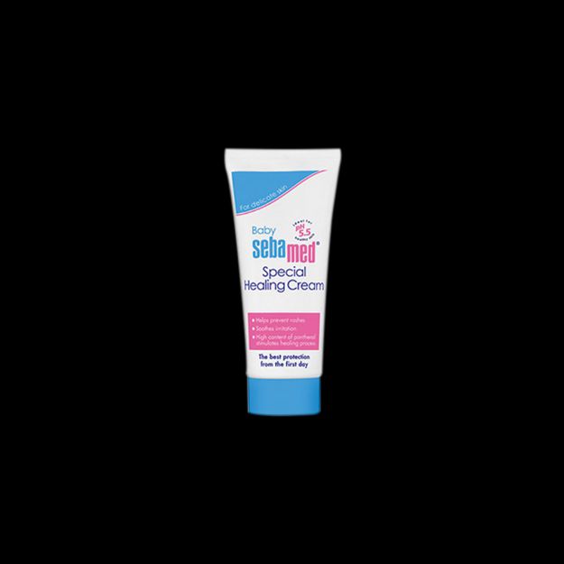 کرم التیام بخش بدن کودک سبامد مناسب پوست حساس ۱۰۰ میلی لیتر - Sebamed Special Healing Cream For Sensitive Skins 100 ml