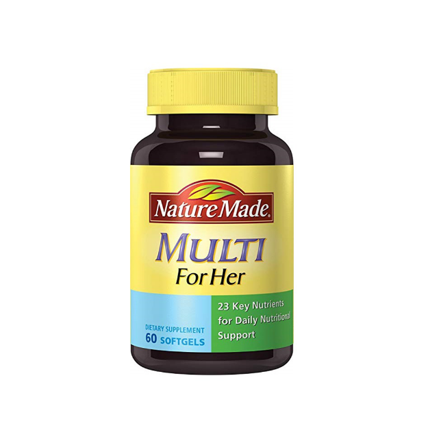 کپسول مولتی فور هر نیچرمید ۶۰ عدد - Nature Made Multi For her 60 Softgels