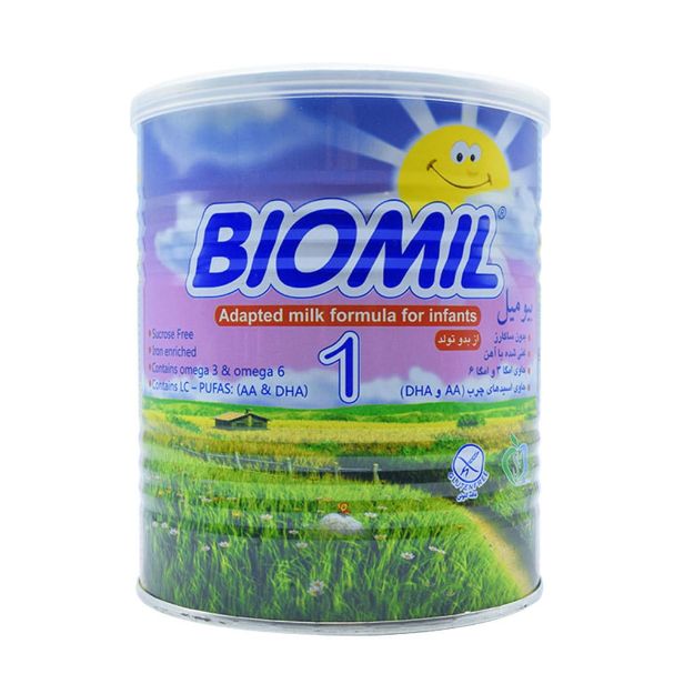 شیر خشک بیومیل ۱ فاسبل مناسب از ۰ تا ۶ ماه ۴۰۰ گرم - Fassbel Biomil 1 Milk Powder Adapted Milk Formula From 0 to 6 Months 400 g