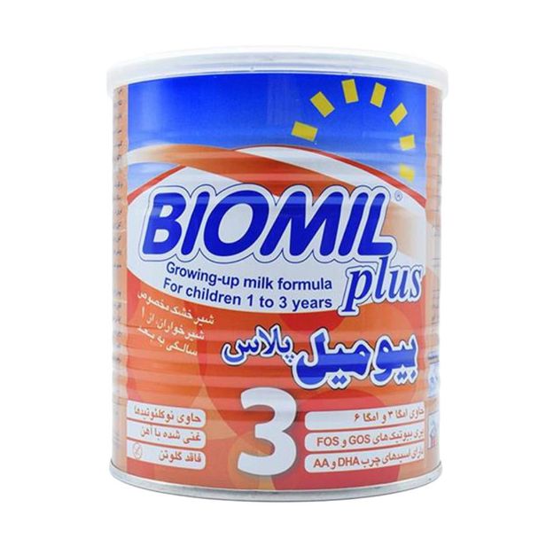 شیر خشک بیومیل پلاس ۳ فاسبل مناسب ۱ تا ۳ سالگی ۴۰۰ گرم - Fassbel Biomil Plus 3 For Children From 1 to 3 Years 400 g