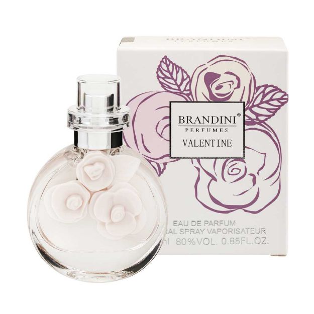 عطر جیبی زنانه برندینی مدل Valentine حجم 25 میلی لیتر - Brandini Valentine Perfume For Women 25 ml