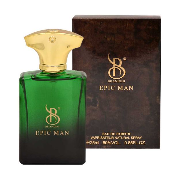 عطر جیبی مردانه برندینی مدل Epic Man حجم 25 میلی لیتر - Brandini Epic Man Perfume For Men 25 ml