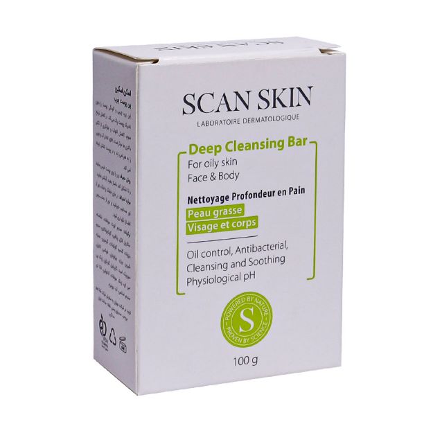 پن پوست چرب اسکن اسکین 100 گرم - Scan Skin Deep Cleansing Bar 100g