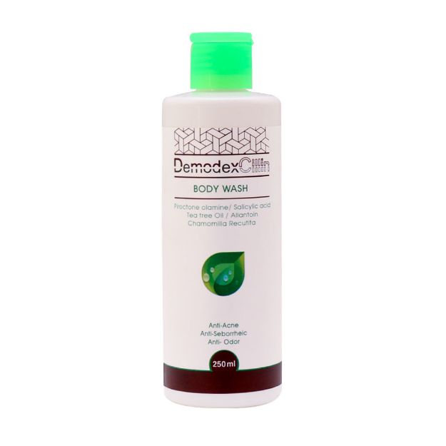 شامپو بدن دمودکسیلین 250 میلی لیتر - Demodexcillin Body Wash 250 Ml