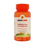 قرص کلسیم و ویتامین D3 هلث اند مور 60 عدد - Health And n D3 60 TaMore Calcium And Vitamibs