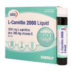 ویال ال کارنیتین 2000 میلی گرم یوروویتال 6 عدد - Eurhovital L Carnitin 2000 Liquid 6 Vials